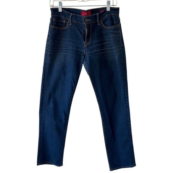 LUCKY BRAND Sweet n Straight Mid-Rise Dark Wash Jeans Womens Size 6 - Picture 2 of 12